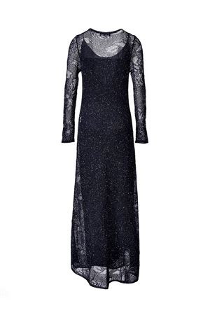 Blue crochet long dress FABIANA FILIPPI | ABD276F606D8645146